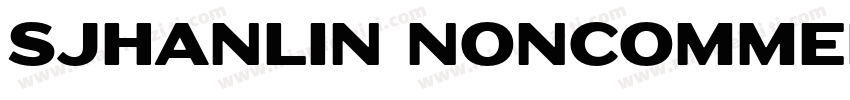 SJhanlin Noncommerci字体转换
